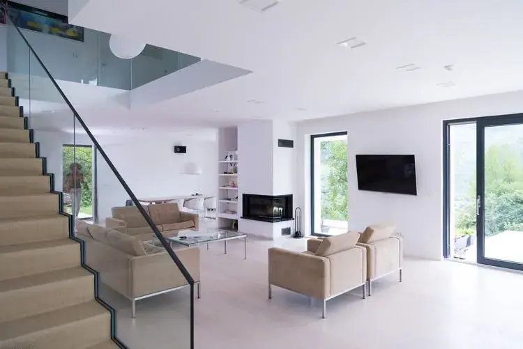 Villa lüks oturma odası